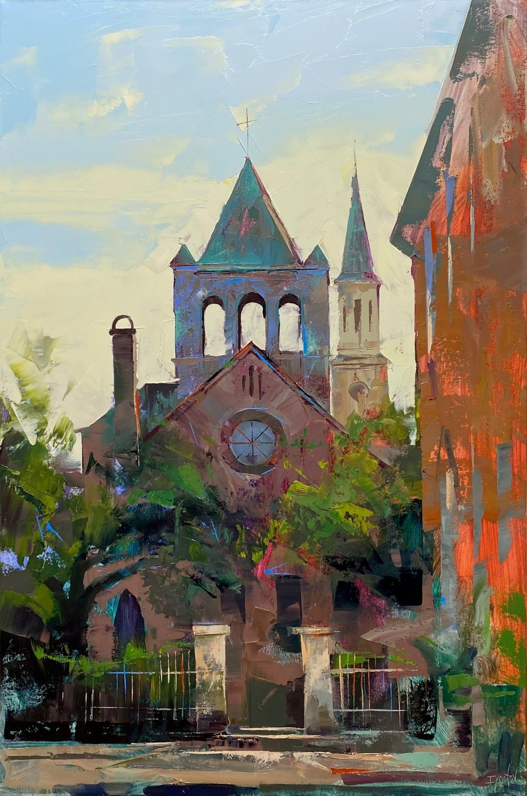 Circular Church by Ignat Ignatov at LePrince Galleries